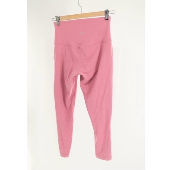LULULEMON pink crop leggings - Picture 5 of 7